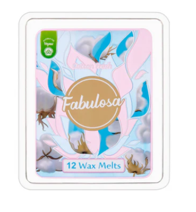 Fabulosa Wax Melt Cotton Fresh – 12 Wachsschmelzen – Limited Edition 