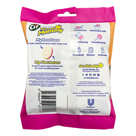 Scrub Mommy Essentials - CIF - vaaleanpunainen