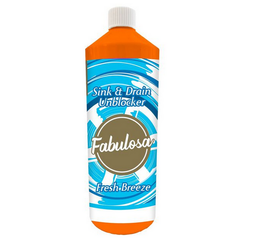 Fabulosa Waschbecken- und Abflussreiniger Fresh Breeze 1000 ml